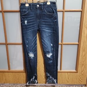 Kancan Distressed Blue Jeans